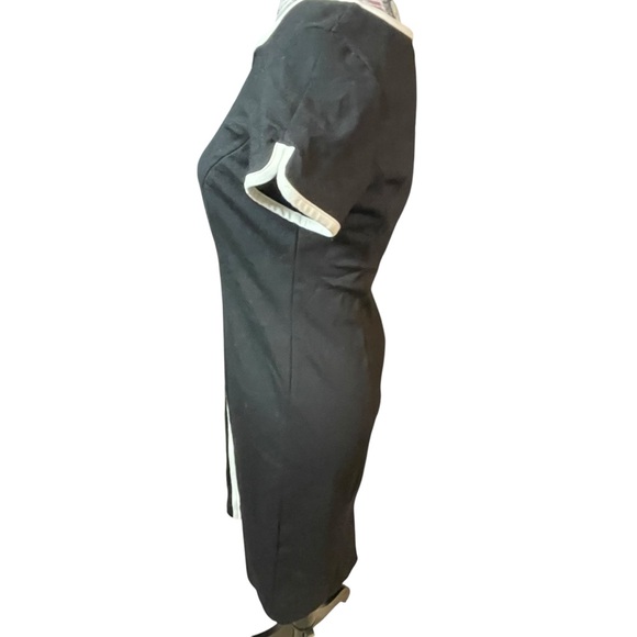 Talbots Black Dress with Cream Accents - Picture 2 of 7